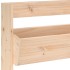 Jardinera de pared 3 niveles madera maciza pino 60x18,5x110