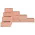 Jardinera de 4 niveles madera maciza Douglas 80,5x79x36