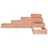 Jardinera de 4 niveles madera maciza Douglas 106x104,5x36