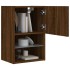 Muebles de TV con luces LED 2 uds roble 40,5x30x60