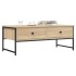 Mesa de centro madera de ingeniería roble Sonoma 101x49x39,5