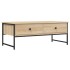 Mesa de centro madera de ingeniería roble Sonoma 101x49x39,5