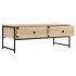 Mesa de centro madera de ingeniería roble Sonoma 101x49x39,5