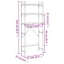 Estantería lavadora madera ingeniería roble Sonoma 67x25x163