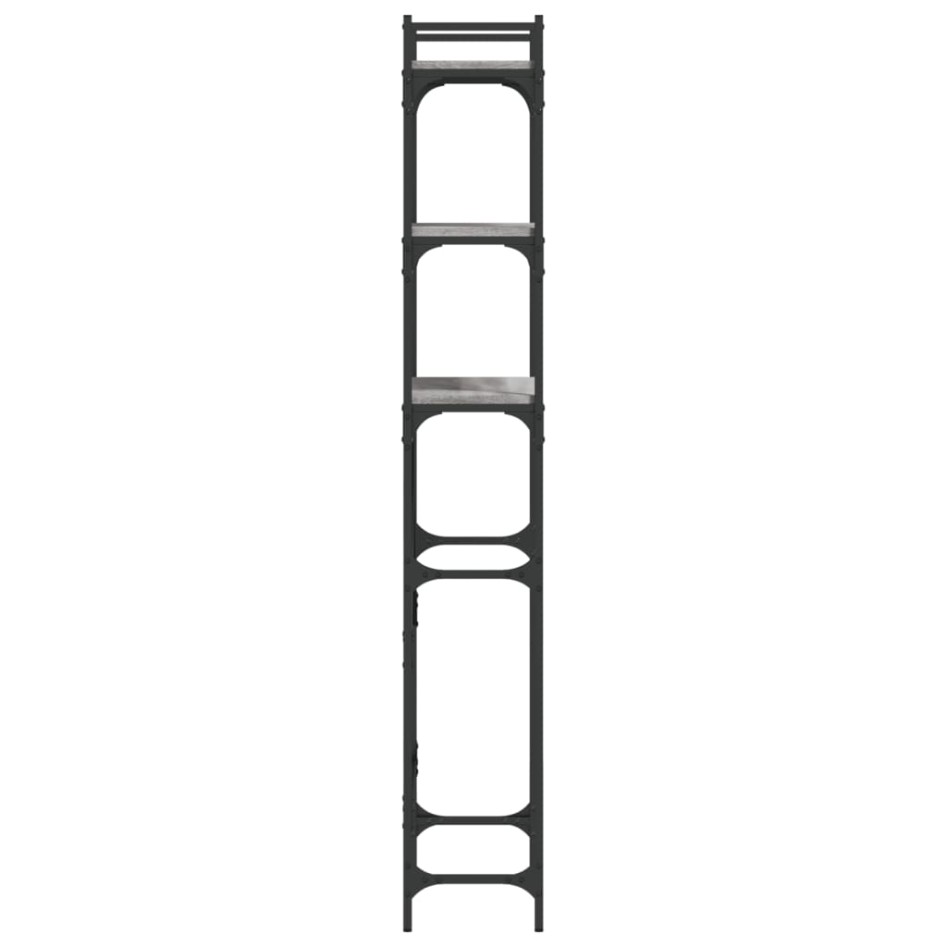 Estantería lavadora madera ingeniería gris Sonoma 67x25x163