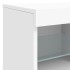 Aparador con luces LED blanco 81x37x67