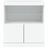 Aparador con luces LED blanco 60x37x67