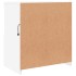 Aparador con luces LED blanco 60x37x67