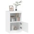 Aparador con luces LED blanco 41x37x67