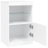Aparador con luces LED blanco 41x37x67