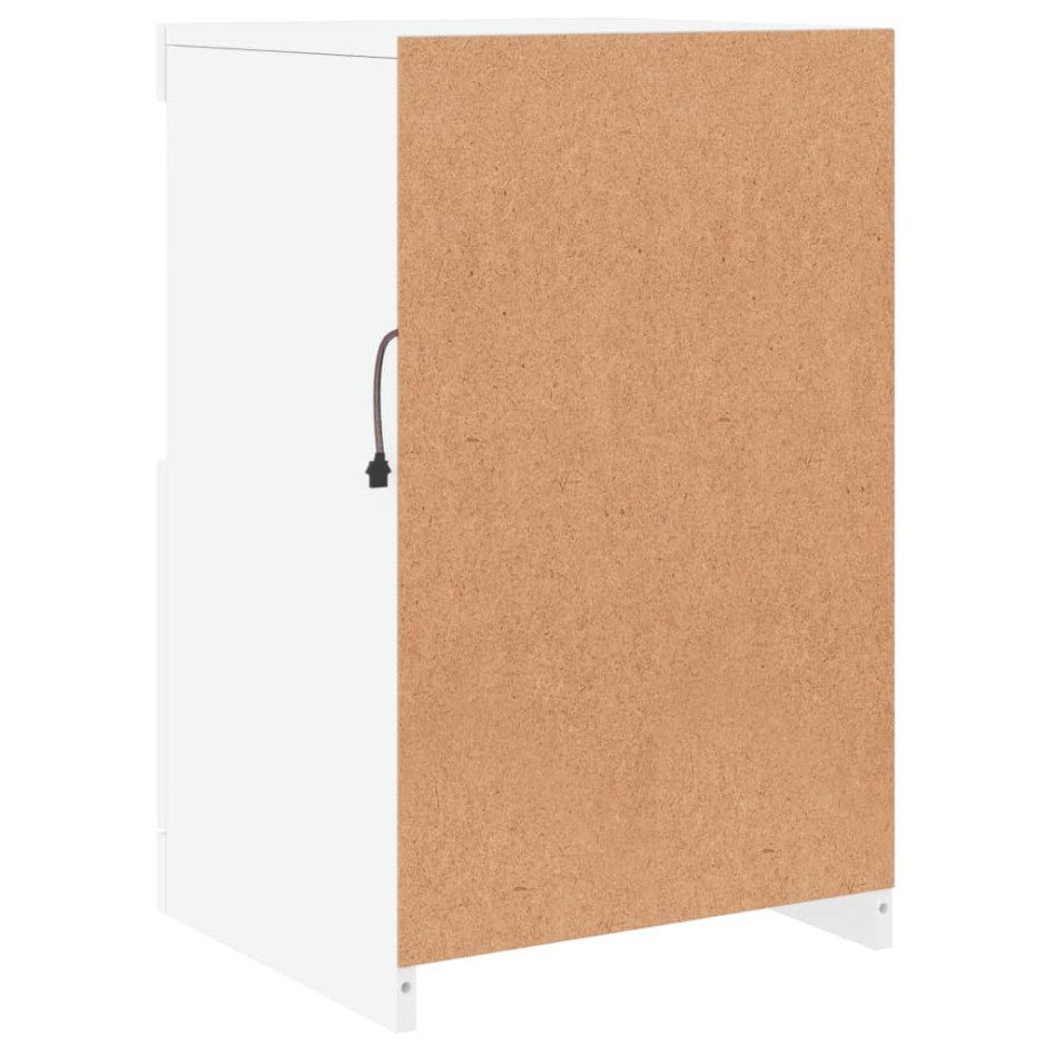 Aparador con luces LED blanco 41x37x67