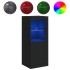 Aparador con luces LED negro 41x37x100