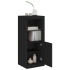 Aparador con luces LED negro 41x37x100