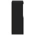Aparador con luces LED negro 41x37x100