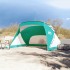 Tienda de playa 185T poliéster verde agua 274x178x170/148