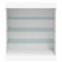 Aparador con luces LED blanco 60,5x37x67