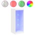 Aparador con luces LED blanco 41x37x100