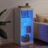 Aparador con luces LED blanco 41x37x100