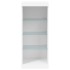 Aparador con luces LED blanco 41x37x100