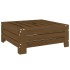 Cubierta para base de sombrilla madera maciza pino marrón