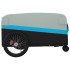 Remolque para bicicleta hierro negro y azul 45