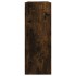 Zapatero de madera de ingeniería roble ahumado 80x21x57