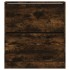 Zapatero de madera de ingeniería roble ahumado 80x21x87,5