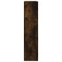 Zapatero de madera de ingeniería roble ahumado 80x21x87,5