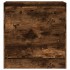 Zapatero de madera de ingeniería roble ahumado 60x34x63,5
