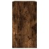 Zapatero de madera de ingeniería roble ahumado 60x34x63,5