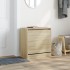 Zapatero de madera de ingeniería roble Sonoma 60x34x63,5