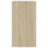 Zapatero de madera de ingeniería roble Sonoma 60x34x63,5