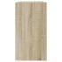 Zapatero de madera de ingeniería roble Sonoma 80x34x63