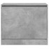 Zapatero madera de ingeniería gris hormigón 80x42x69