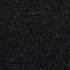 Felpudo de fibra de coco negro 90x150