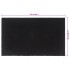 Felpudo de fibra de coco negro 90x150
