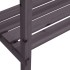 Mesa para plantas con estantes madera abeto gris 78x38x82,5