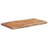 Tablero de mesa rectangular acacia borde vivo 70x40x2,5