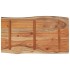 Tablero de mesa rectangular acacia borde vivo 70x40x2,5