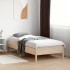 Estructura de cama sin colchón madera maciza de pino 90x190