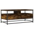 Mesa de centro madera de ingeniería roble ahumado 100x51x45