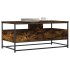 Mesa de centro madera de ingeniería roble ahumado 100x51x45