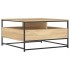 Mesa de centro madera de ingeniería roble Sonoma 80x80x45