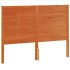 Cabecero de cama madera maciza de pino marrón cera 160