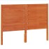 Cabecero de cama madera maciza de pino marrón cera 160