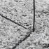 Alfombra peluda de pelo largo moderna PAMPLONA gris 140x200