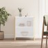 Aparador de madera contrachapada blanco 62x38x70