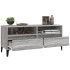Mueble de TV madera contrachapada gris Sonoma 100x34,5x44,5