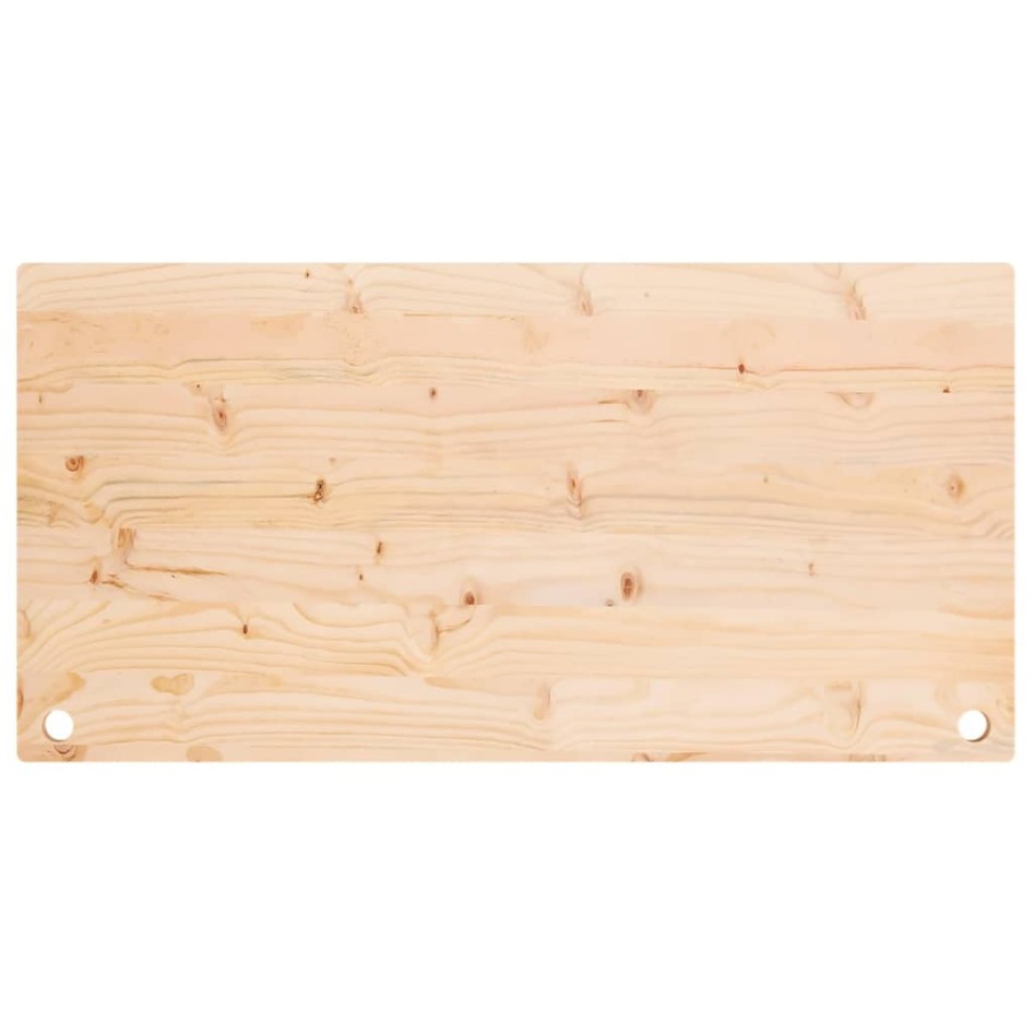 Tablero de escritorio madera maciza de pino 110x55x2,5