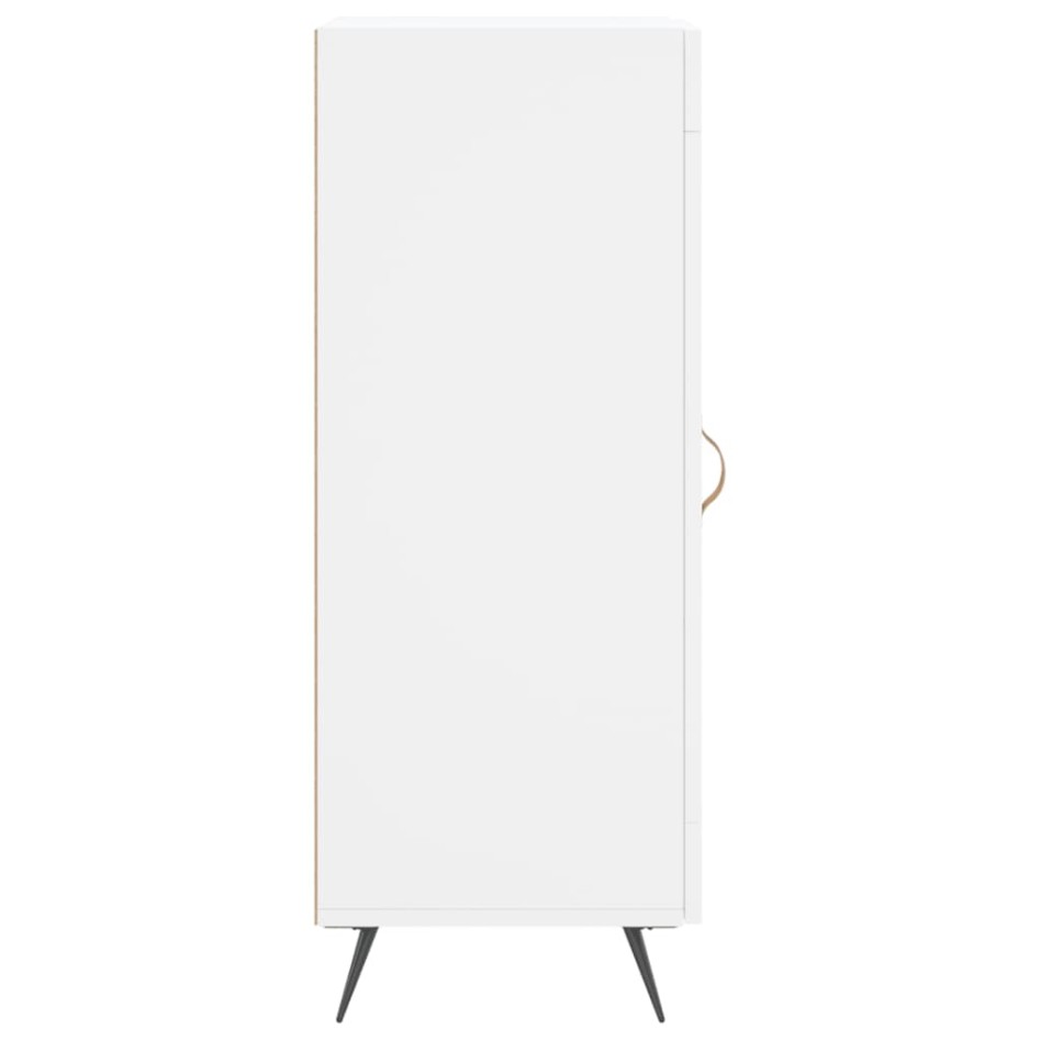 Aparador madera de ingeniería blanco 34,5x34x90